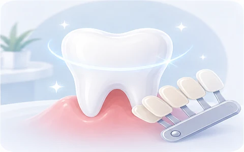 Smile Makeover illustration at Nihas Dental Care